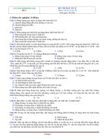 10 de thi hk 2 vat ly 10 co dap an 