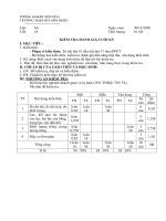 Đề thi học kì 1 môn Vật lí 6 năm 2020-2021 có đáp án - Trường TH&THCS Sơn Định