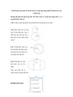 Tải Toán lớp 5 trang 100, 101: Luyện tập chung diện tích hình tròn, chu vi hình tròn - Lời giải hay bài tập Toán lớp 5