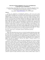 ZnO nanoparticles composites