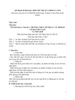 Giáo án Mĩ thuật 6 kì 1 soạn theo chủ đề 5 hoạt động cv 5512 mới