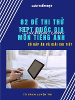 40 đề thi thử THPT quốc gia 2020 môn tiếng anh (có đáp án)
