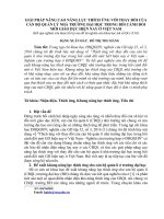 GIẢI PHÁP NÂNG CAO NĂNG LỰC THÍCH ỨNG VỚI THAY ĐỔI CỦA CÁN BỘ QUẢN LÝ NHÀ TRƯỜNG ĐẠI HỌC TRONG BỐI CẢNH ĐỔI MỚI GIÁO DỤC HIỆN NAY Ở VIỆT NAM