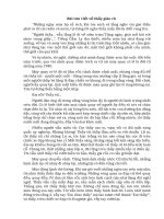 Bài văn viết về thầy giáo cũ