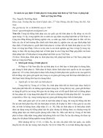 So sánh các quy định về hình phạt tù trong pháp luật hình sự Việt Nam và pháp luật hình sự Cộng Hòa Pháp