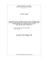 Giải pháp nâng cao năng lực sản xuất, cải thiện chất lượng sản phẩm với công nghệ sản xuất tinh gọn kết hợp hệ thống xử lý dữ liệu trực tuyến  một trường hợp nghiên cứu  