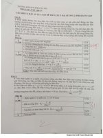 CÂU HỎI TỰ LUẬN ÔN TẬP VẬT LÝ ĐẠI CƯƠNG 2