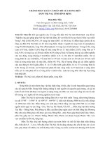 THÀNH PHẦN LOÀI VÀ PHÂN BỐ CỦA RONG BIỂN  ĐẦM THỊ NAI,TỈNH BÌNH ĐỊNH