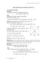 Mot so bai toan ve tam ti cu – Tran Xuan Bang – Chuyen Quang Binh