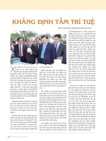 Khẳng định tầm trí tuệ