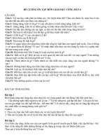 Đề cương ôn tập trong kì nghỉ phòng dịch môn Công Dân 6 lần 2 | Trường THCS Phú Hội