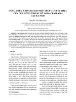 Công thức nào cho bài phát biểu thuyết phục của cựu tổng thống Mỹ Barack Obama tại Hà Nội?