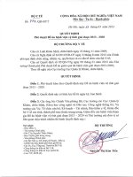 Đề án bệnh viện vệ tinh giai đoạn 2013 – 2020