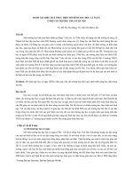 Đánh giá hiệu quả thực hiện mô hình dạy học cả ngày ở một số trường THCS ở Hà Nội