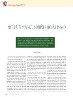 Người mang nhiều hoài bão
