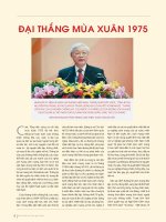 Thắng lợi vĩ đại của sự nghiệp chống Mỹ, cứu nước là thắng lợi của đường lối và nghệ thuật quân sự