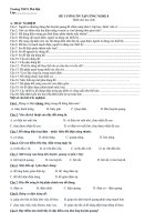 Đề cương ôn tập môn Công Nghệ 8 trong kì nghỉ phòng dịch | Trường THCS Phú Hội