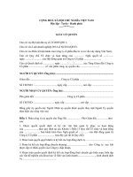 mẫu giấy ủy quyền cá nhân mới nhất 2020 cách viết mẫu giấy ủy quyền cá nhân bằng tay sử dụng giấy ủy quyền đúng quy định