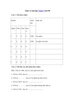 Tải Giải vở bài tập Toán lớp 3 bài 90: Các số có bốn chữ số (tiếp theo) - Giải vở bài tập Toán lớp 3 trang 6 tập 2