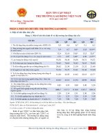 Bản tin thị trường lao động số 14 - Viện khoa học lao đông xã hội