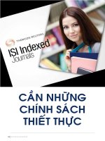 Cần những chính sách thiết thực