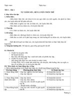 GIÁO án giáo dục công dân 6  THEO công văn 5512 học kì 1 