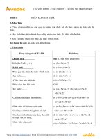 Tải Giáo án dạy thêm môn Toán 8 theo công văn 3280 - Giáo án điện tử môn Toán 8