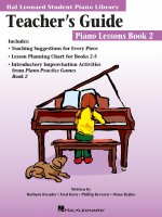 piano lessons book 2 hal leonard pdf  free piano ebook download pdf sách piano cổ điển