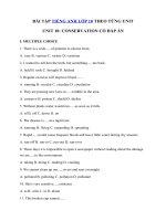 Tải Bài tập Unit 10 lớp 10 Conservation - Tiếng Anh 10 Unit 10 Conservation| Trắc nghiệm Unit 10 SGK tiếng Anh lớp 10 có đáp án