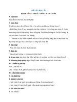 Tải Giáo án Địa lý lớp 8 bài 14: Đông Nam Á - Đất liền và đảo - Giáo án điện tử môn Địa lý lớp 8