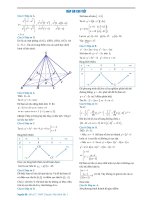 Đáp án đề thi thử THPT quốc gia môn Toán - Chuyên Thái Bình lần 1 đề số 7