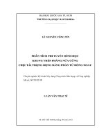 Phân tích phi tuyến hình học khung thép phẳng nửa cứng chịu tải trọng động bằng phần tử đồng xoay  