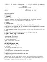 kế hoạch bài dạy địa 6 tuần 20 cv 5512 học kì 2 năm 2021