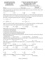 đề thi thử tốt nghiệp thpt quốc gia  lần 1 năm học 20202021