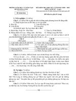 Đề thi học kì 1 môn Lịch sử 6 năm 2020-2021 có đáp án - Phòng GD&ĐT huyện Hải Lăng