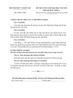 đề thi  đáp án tuyển sinh đại học – cao đẳng năm 2012  thông tin tuyển sinh