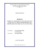 Nghiên cứu ảnh hưởng của mất mát ứng suất cáp dự ứng lực trong dầm hộp bêtông cốt thép đến khả năng chịu tải của cầu đúc hẫng  