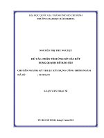 Phân tích ứng xử của đất xung quanh hố đào sâu  