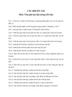 Câu hỏi ôn tập môn Tôn giáo học đại cương - USSH - Tài liệu VNU