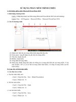 NỘI DUNG BÀI HỌC MÔN TIN HỌC 9 - TUẦN 22+23