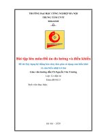 Đồ án: Xây dựng hệ thống báo cháy đơn giản sử dụng cảm biến khói và cảm biến nhiệt trở âm (có code đầy đủ)