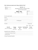 Tải Phiếu thu theo thông tư 200>>