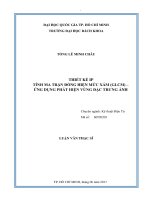 Tính ma trận đồng hiện mức xám (glcm)   ứng dụng phát hiện vùng đặc trưng ảnh  