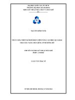 Tối ưu hóa thiết kế bơm điện chìm nâng cao hiệu quả khai thác dầu nặng cho giếng 3p mỏ đông đô  