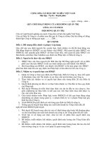 Mẫu quy chế hoạt động của hội đồng quản trị công ty cổ phần