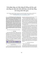 Giải pháp nâng cao hiệu năng hệ thống mã hóa, giải mã tiếng nói dựa trên tính chất thưa của dữ liệu tiếng nói trong miền thời gian