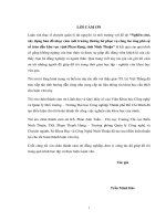 Nghiên cứu xây dựng bản đồ nhạy cảm môi trường đường bờ phục vụ công tác ứng phó sự cố trần dầu khu vực vịnh phan rang , tỉnh ninh thuận    