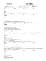 Đề thi online môn Toán lớp 10, 11