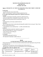 Nội dung ôn tập kiểm tra Địa lí HKI NĂM HỌC 2017-2018.