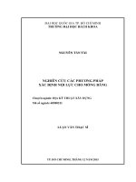 Nghiên cứu các phương pháp xác định nội lực cho móng băng  